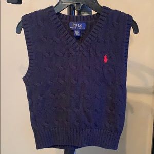 Polo Ralph Lauren toddler boy knit vest